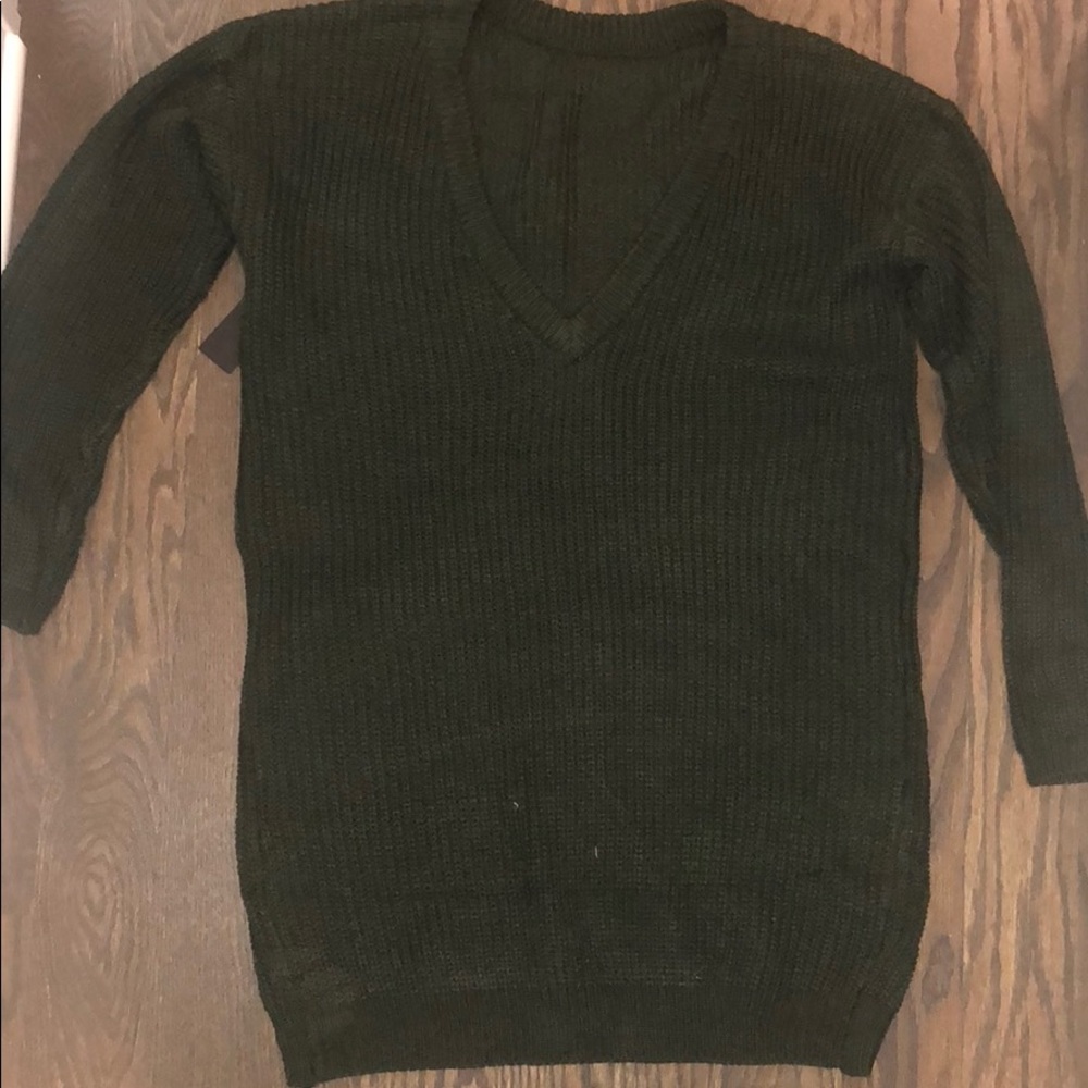 Lulus knit sweater/tunic/dress. Size L.